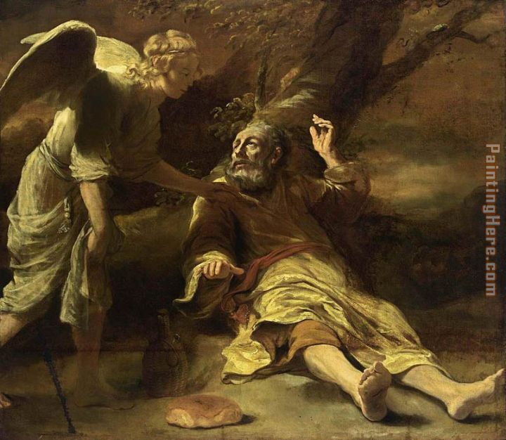 Elijah Fed by an Angel